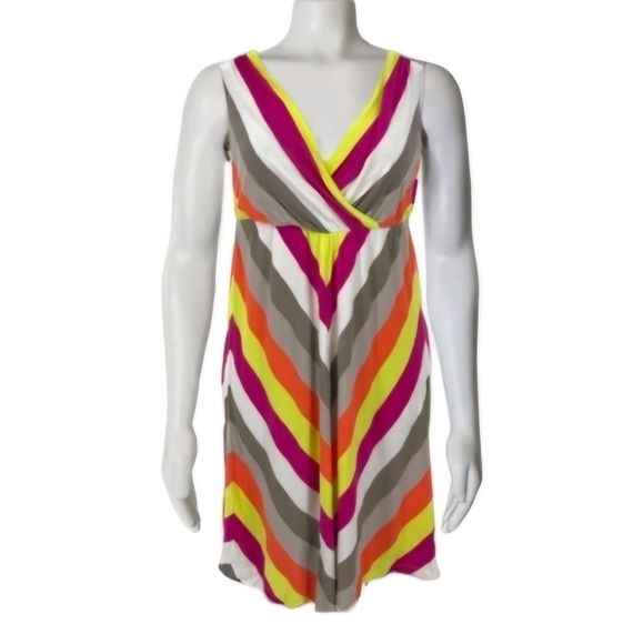 APT9 Stripped Sleeveless Summer Dress - Picture 1 of 8